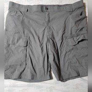 Gray Cargo Shorts Duluth Mens 11 In Short Size 48